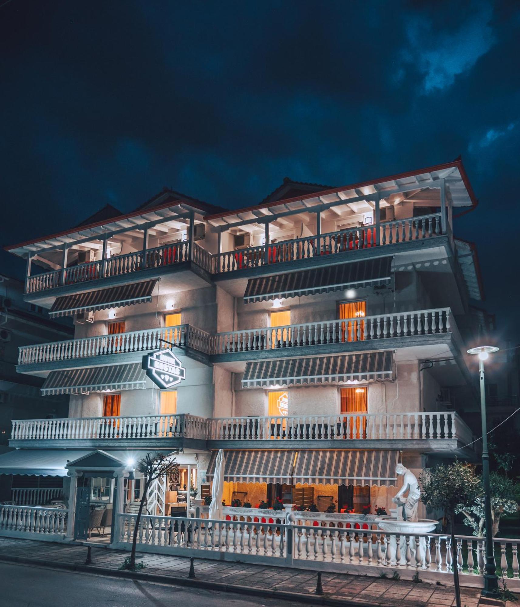 Hotel Kostas Olympiaki Akti Bagian luar foto